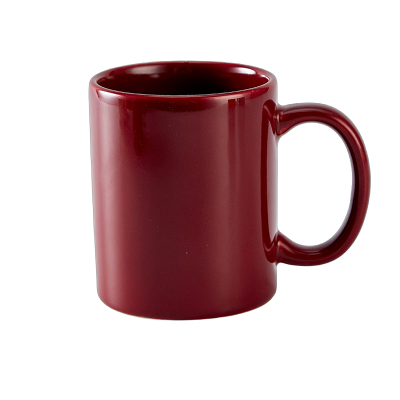 11 oz Stoneware Coffee Mug with Comfort Grip - Image 2