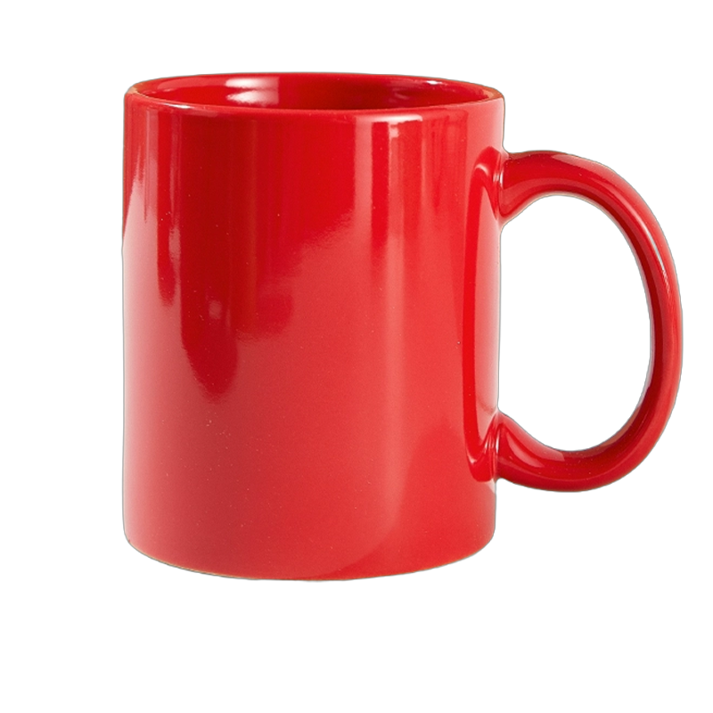 11 oz Stoneware Coffee Mug with Comfort Grip - Image 3