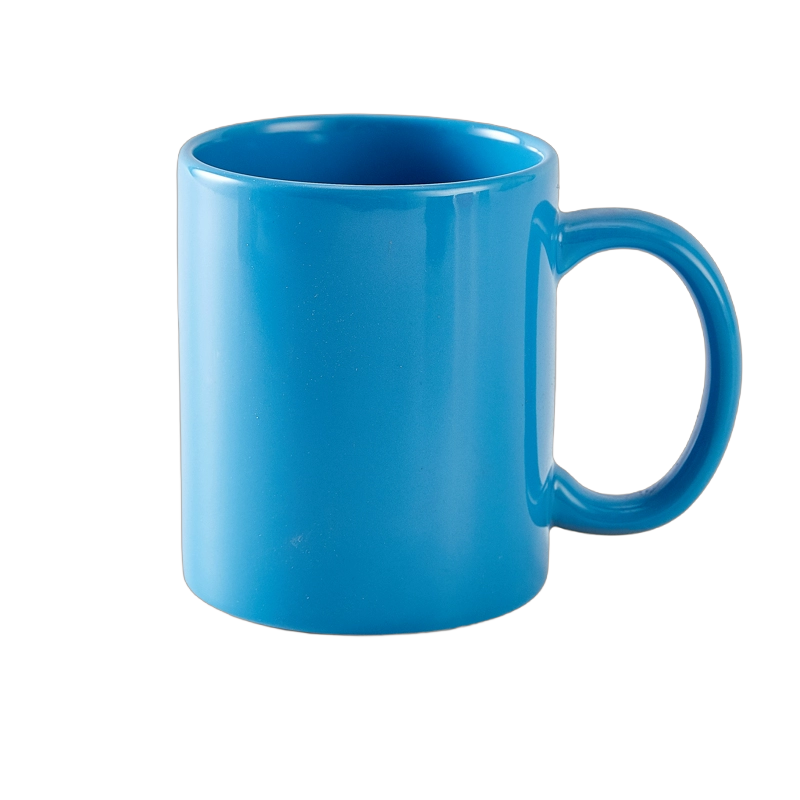11 oz Stoneware Coffee Mug with Comfort Grip - Image 7