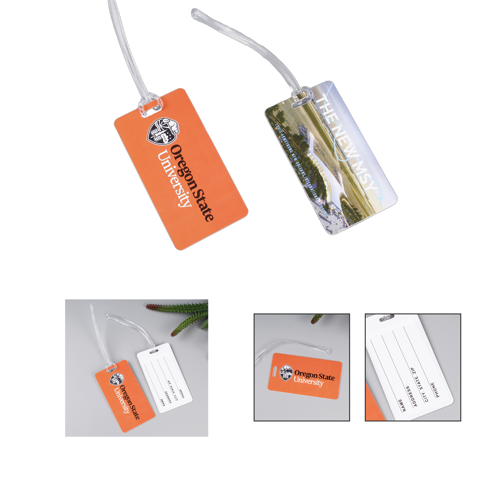 Durable Customizable Luggage Identification Tag
