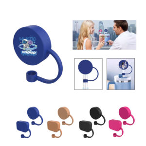 Premium Silicone Straw Cover with Secure Seal