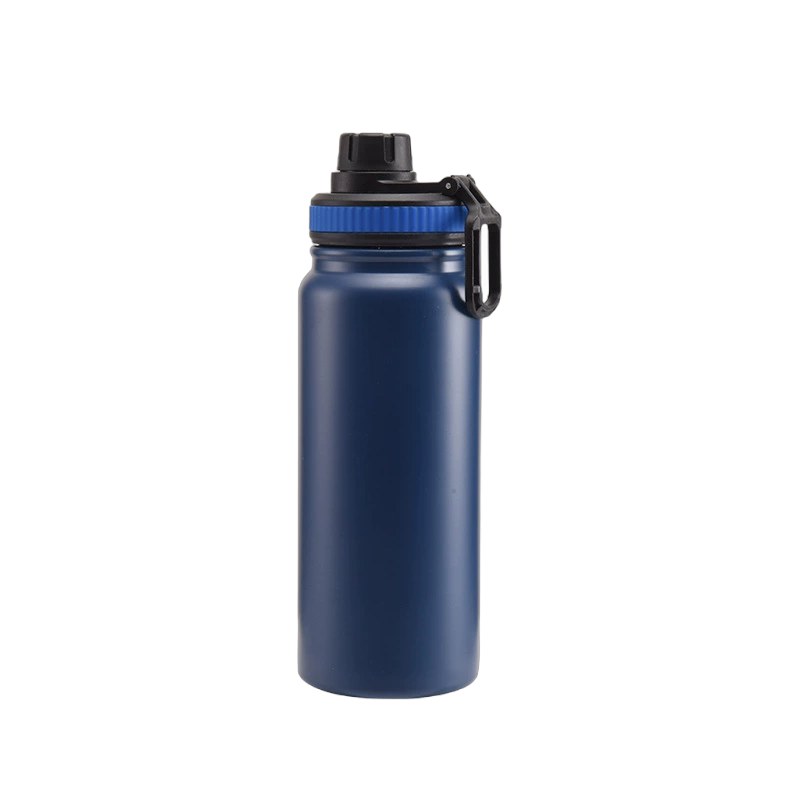 Stainless Steel Water Bottle with Carry Loop - 23 Ounce - Image 2