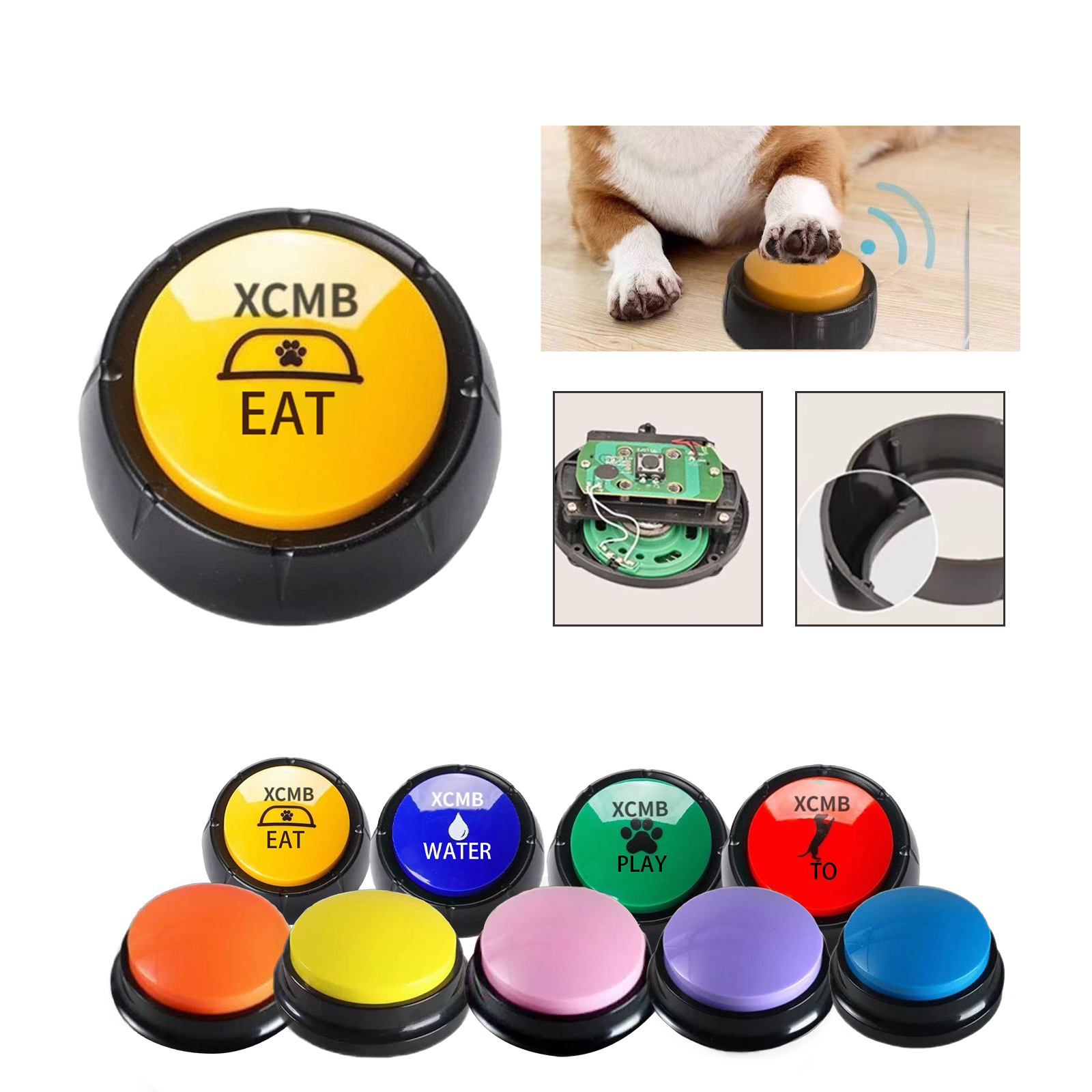 Voice Recording Button for Learning and Training