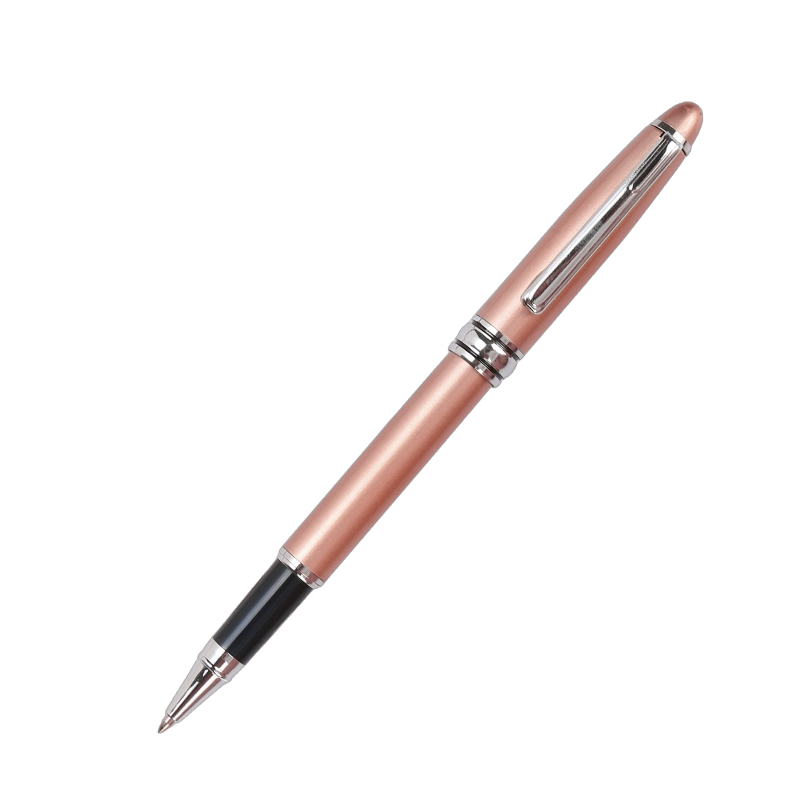 Elegant Metal Ballpoint Pen with Gold Accents - Image 5