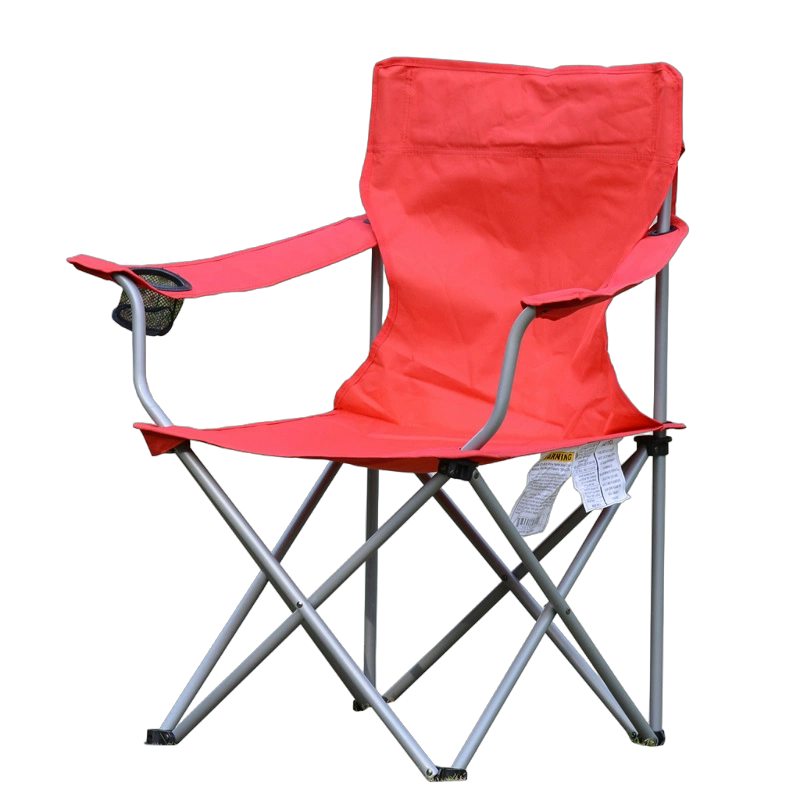 Heavy-Duty Folding Camp Chair with Cup Holders - Image 2