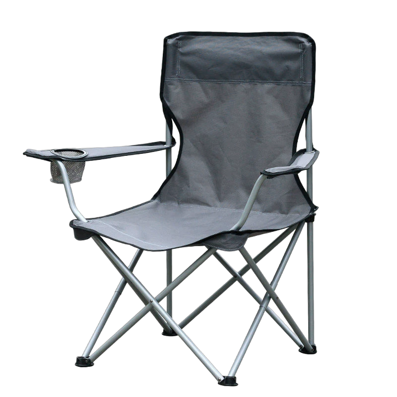 Heavy-Duty Folding Camp Chair with Cup Holders - Image 3