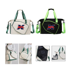 Organized Pickleball Equipment Bag with Multiple Pockets