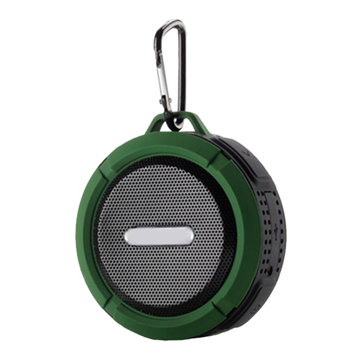 Waterproof Portable Bluetooth Speaker with Carabiner Clip - Image 2