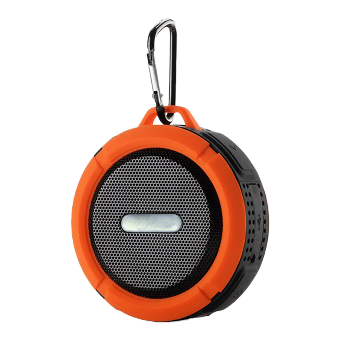Waterproof Portable Bluetooth Speaker with Carabiner Clip - Image 3