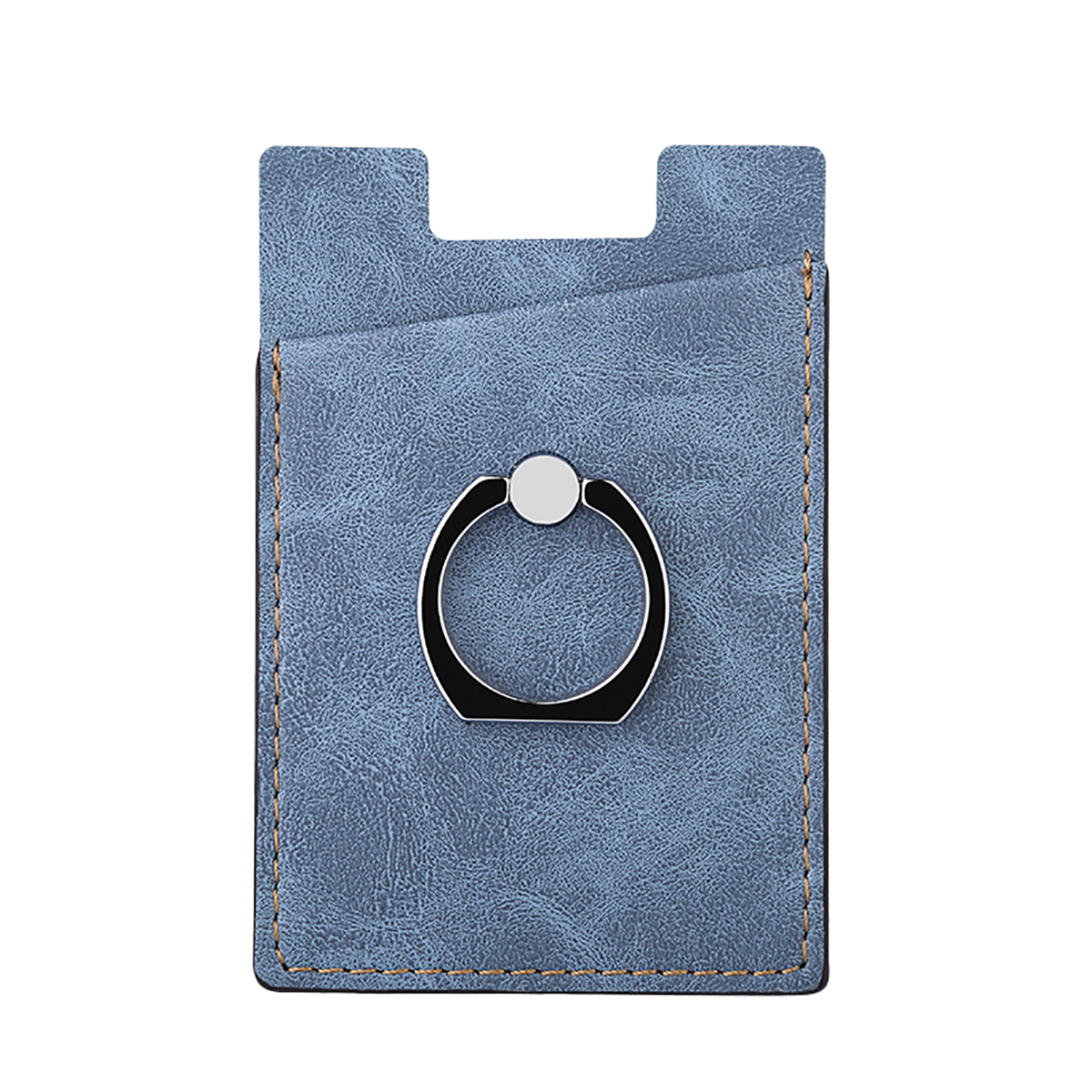 Leather Phone Wallet with Hand Grip - Image 3