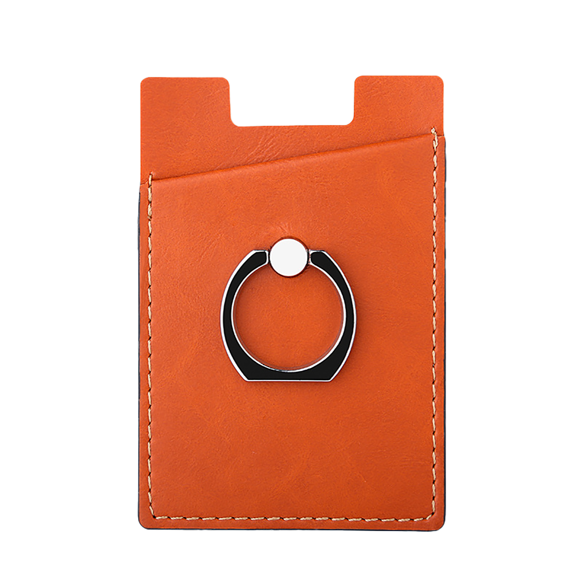 Leather Phone Wallet with Hand Grip - Image 4