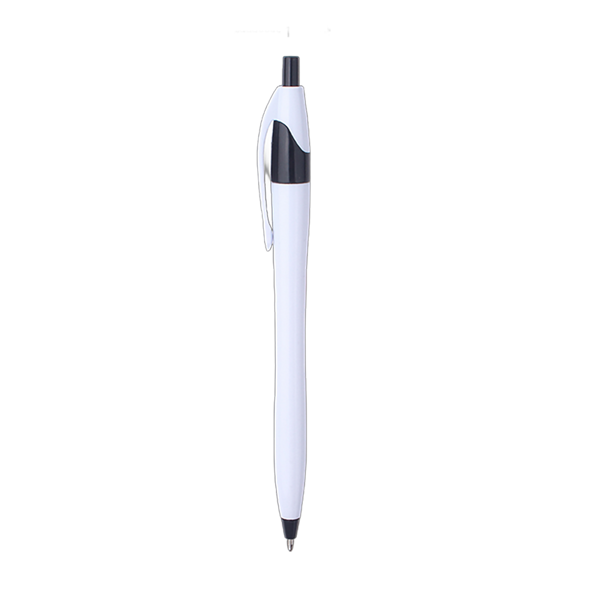 Classic Ballpoint Writing Pen with Color Accents - Image 2