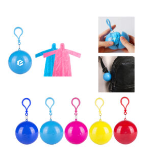 Compact Emergency Rain Protection Poncho