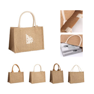 Eco-Friendly Mini Jute Shopping Tote