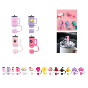 Food-Grade Silicone Straw Cover Accessory