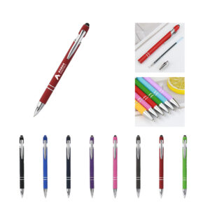 Aluminum Dual-Function Stylus Pen