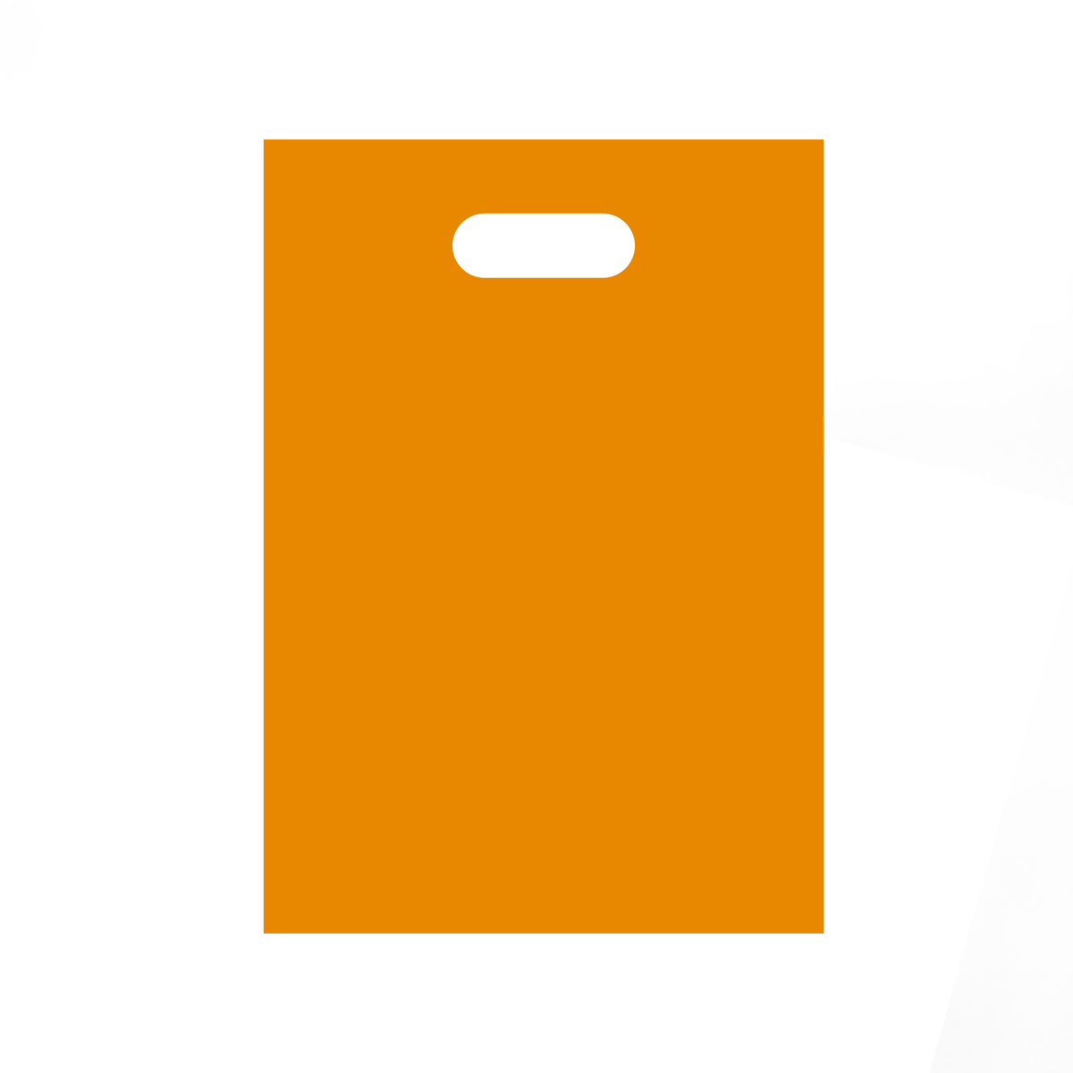 Reinforced Die-Cut Plastic Carrying Bag - Image 4