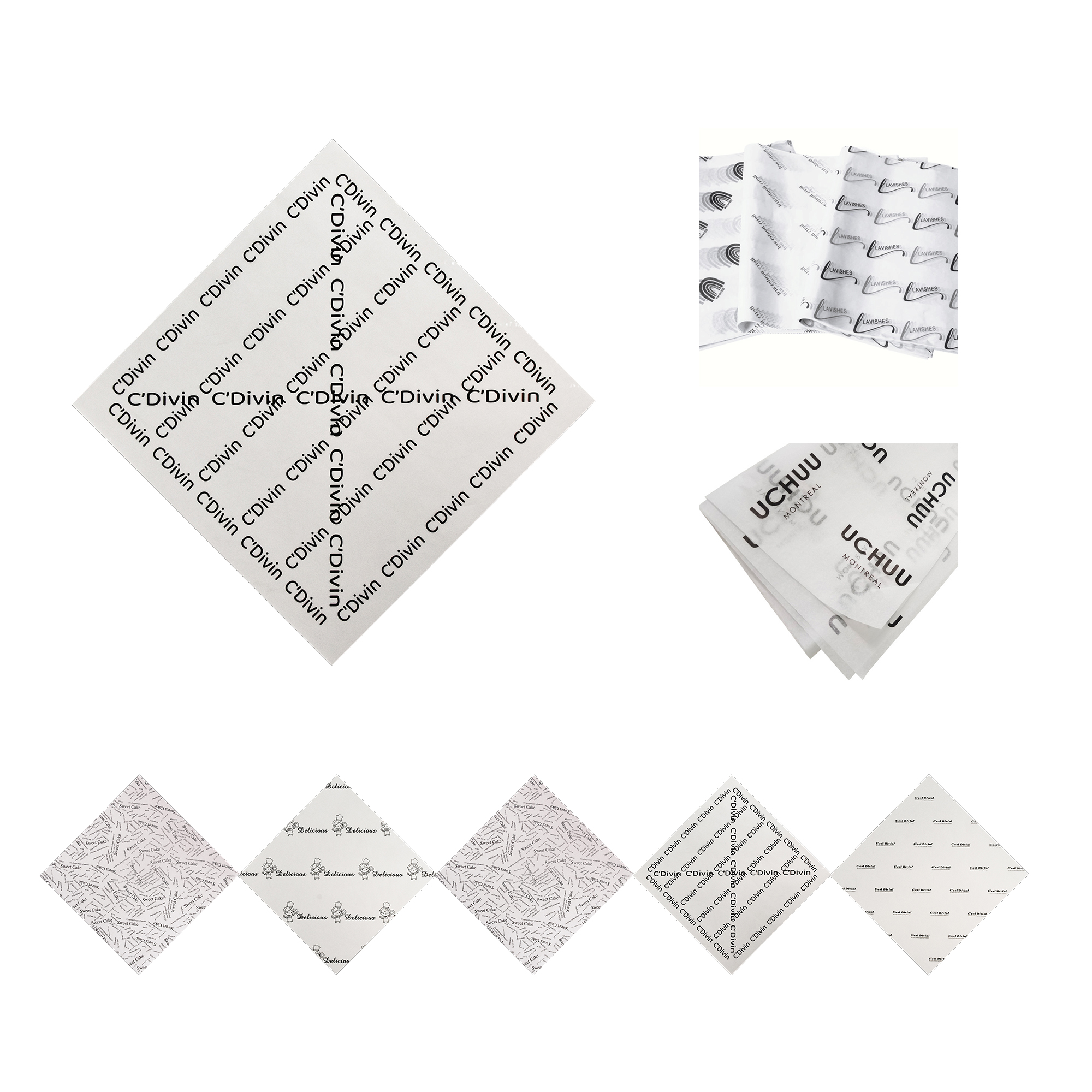 Premium White Gift Wrapping Paper