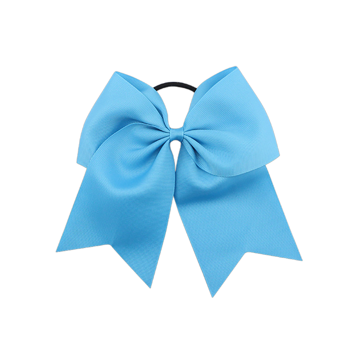 Cheerleader Elastic Hair Tie Bands with Bowknots - Image 2