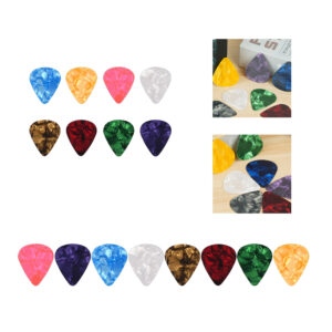 Celluloid Guitar Picks for Warm Tone