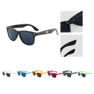UV-Blocking Solid Color Sunglasses