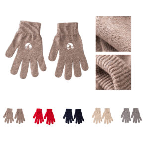 Warm Acrylic Knitted Gloves for Children