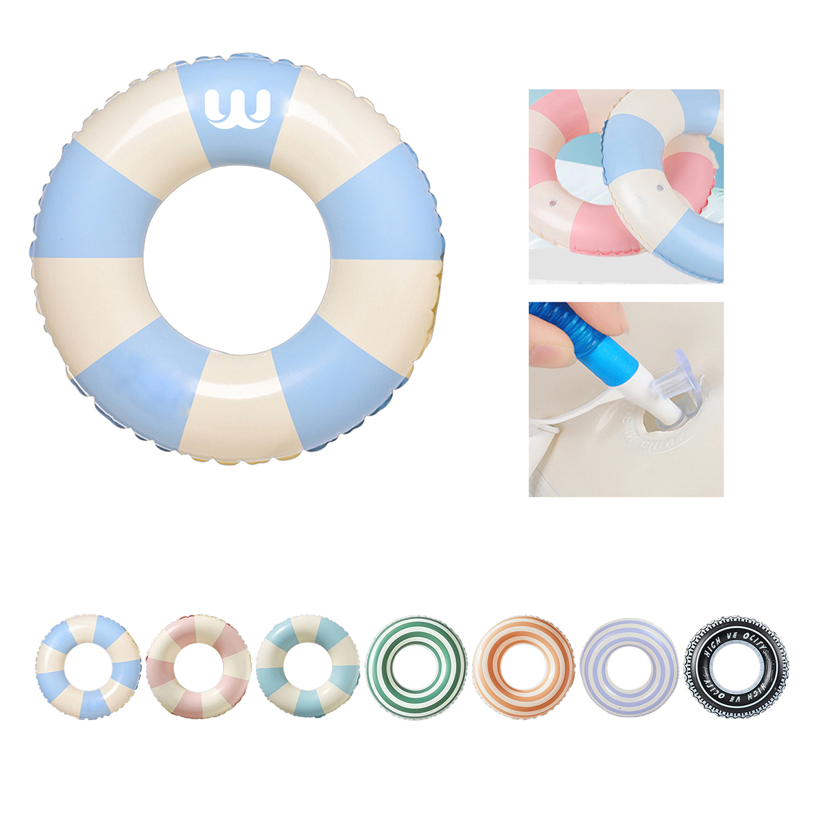 Adjustable Inflatable Swimming Ring Set