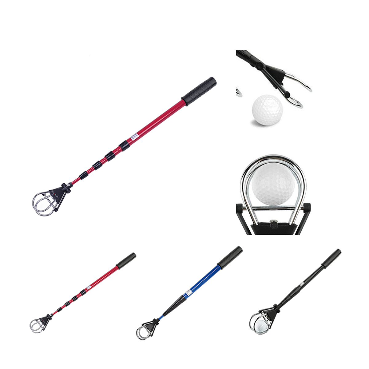 Extendable Golf Ball Retrieval Tool