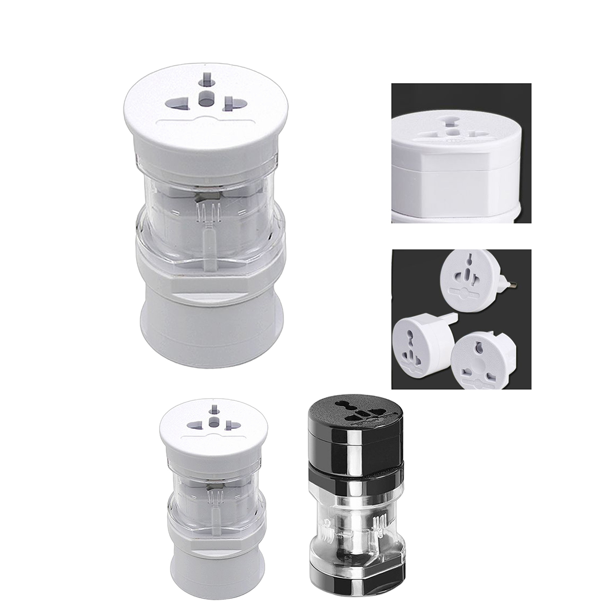 International Multi-Plug Travel Adapter