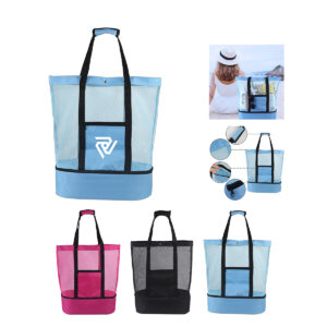 Dual-Compartment Insulated Beach Carryall