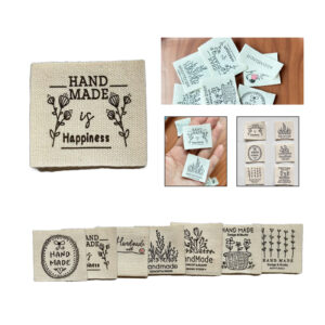 Custom Woven Size Labels for Clothing and Crafts