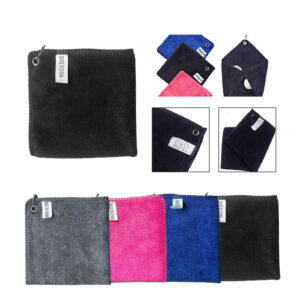 Premium Microfiber Golf Towel with Grommet