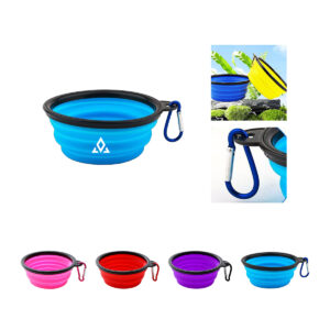 Collapsible Silicone Pet Feeding Dish